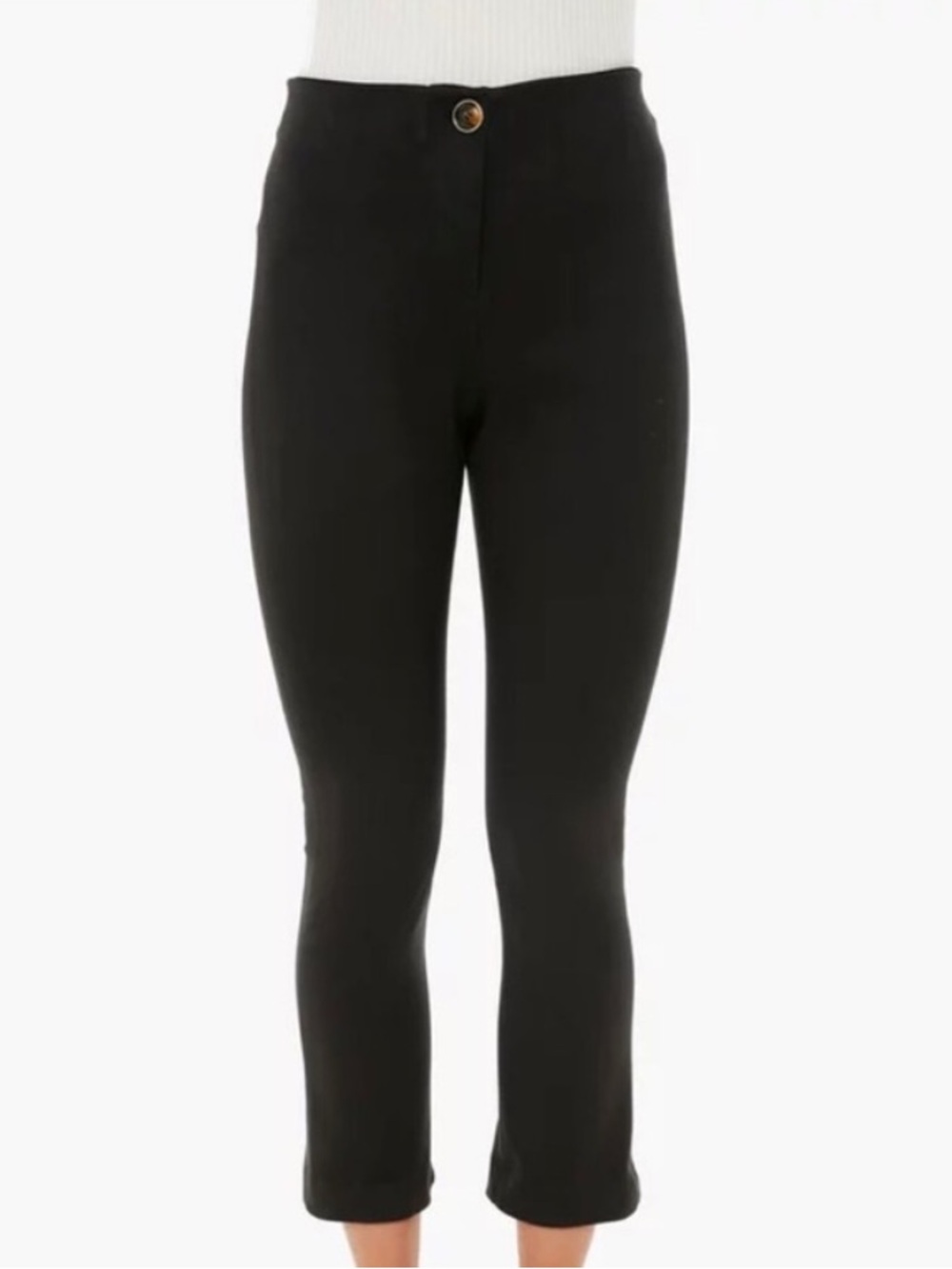 Tuckernuck Black Stretch Flannel Ashford Ankle Pants Classic‎ Versatile Size XXS